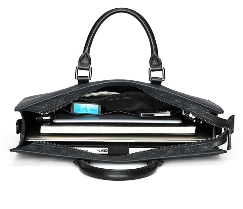 Men's Briefcase Business Business Travel Handbag Crossbody Shoulder Bag Large Capacity Travel Bag Men's Handbag