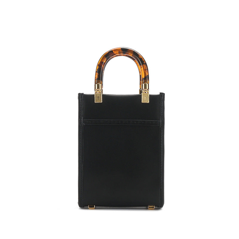 Women's Handbag Genuine Leather Mini Shoulder Bag Shoulder Bag Mobile Pouch Crossbody Bag