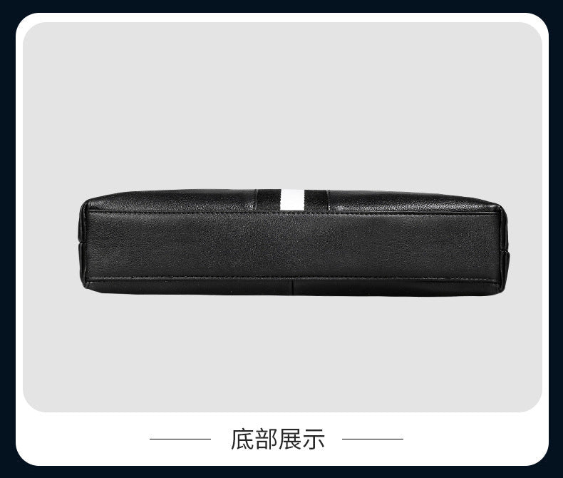 Men's Shoulder Bag Made of Genuine Cowhide Leather High Quality Casual Crossbody Bag