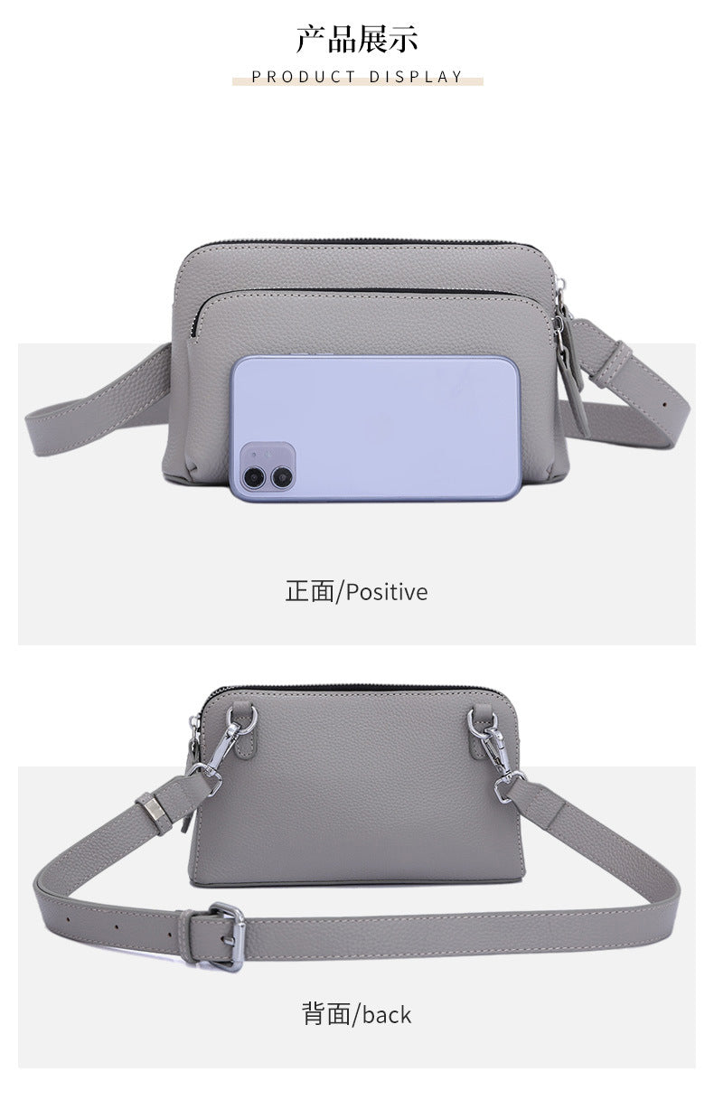 Shoulder bags, crossbody bags, women's body bags, genuine leather women's bags, go with anything