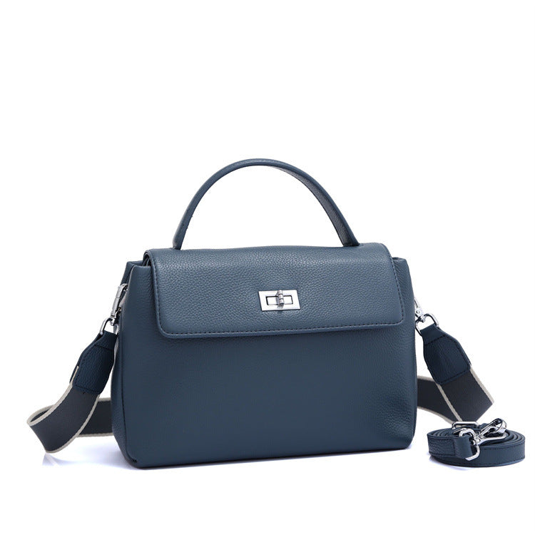 Genuine leather women's bag soft cowhide bag fashion crossbody bag tote bag goes with everything