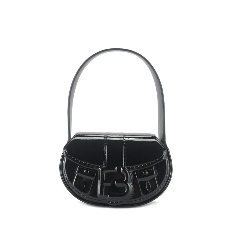 Shoulder bag ladies bag mini handbag trend armpit bag crossbody bag genuine leather
