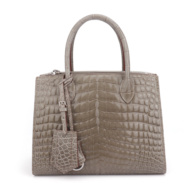 Crocodile leather women's bag new casual ladies tote bag shoulder bag handbag high quality