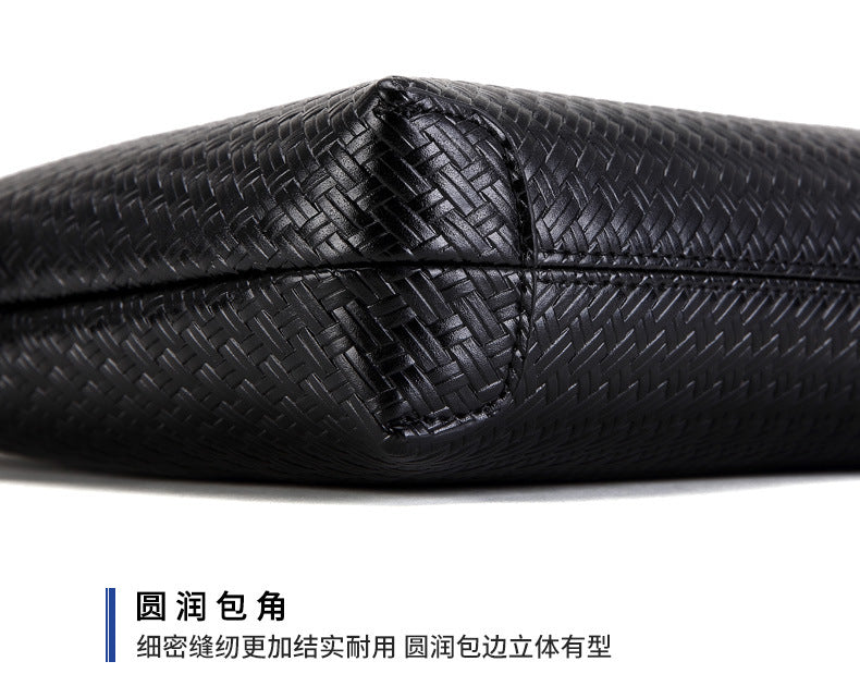 Men's handbag, handbag, genuine cowhide leather, large capacity, business computer bag, men's briefcase shoulder bag