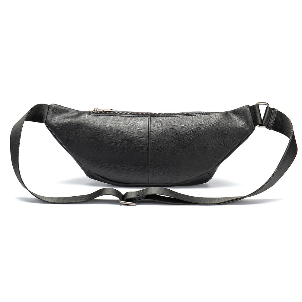 Men's Waist Bag Sports Fashion Casual Commuting Bust Bag Shoulder Bag