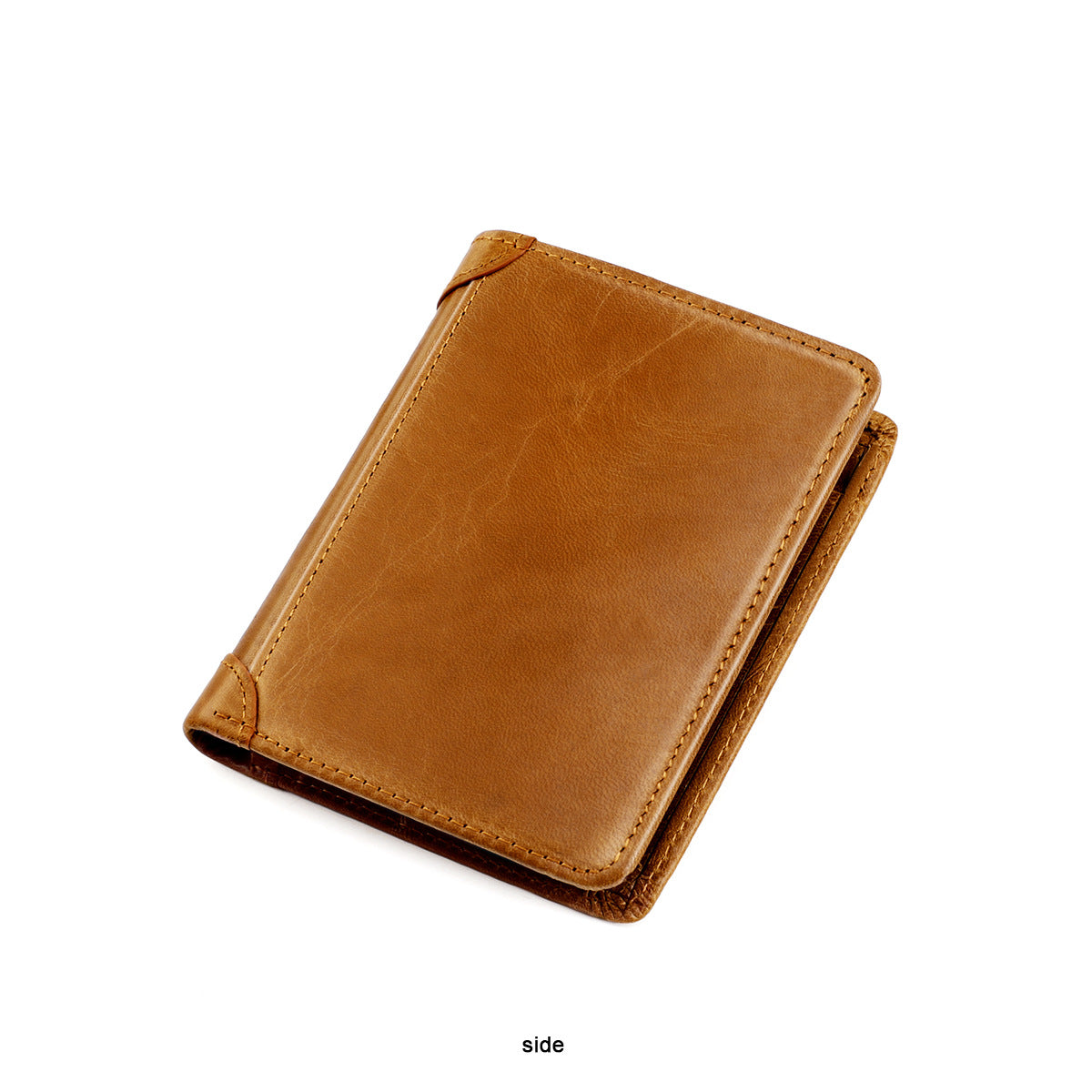 Men's wallet genuine cowhide leather RFID anti-theft brush large capacity multi-functional men's wallet
