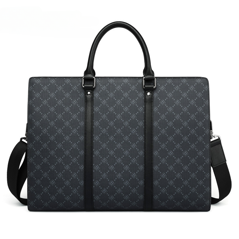 Men's Briefcase Business Business Travel Handbag Crossbody Shoulder Bag Large Capacity Travel Bag Men's Handbag