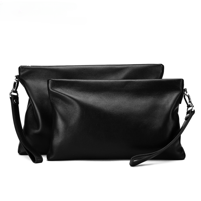 Men's handbag Genuine leather cowhide large capacity high quality men's bag