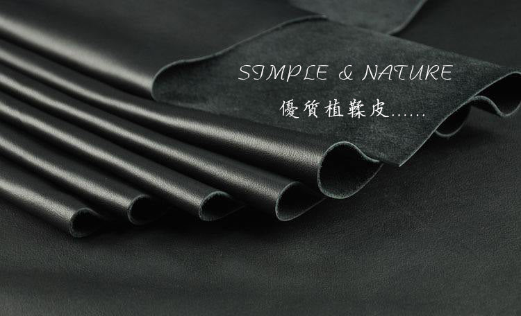 Men's short wallet, cowhide, genuine leather, handmade, original, casual, zipper, unique, Korean fashion, simple wallet for men 