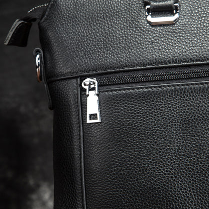 Men's Briefcase Cowhide Genuine Leather Business Handbag Men Computer Bag 