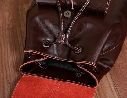 Women's Bags Genuine Leather Fashion School Bags Casual Rucksacks that go with anything 