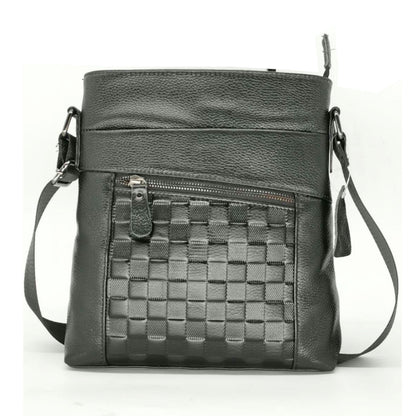 Men's Shoulder Bag Cowhide Wear-resistant Casual Fashion Male Crossbody Bag 