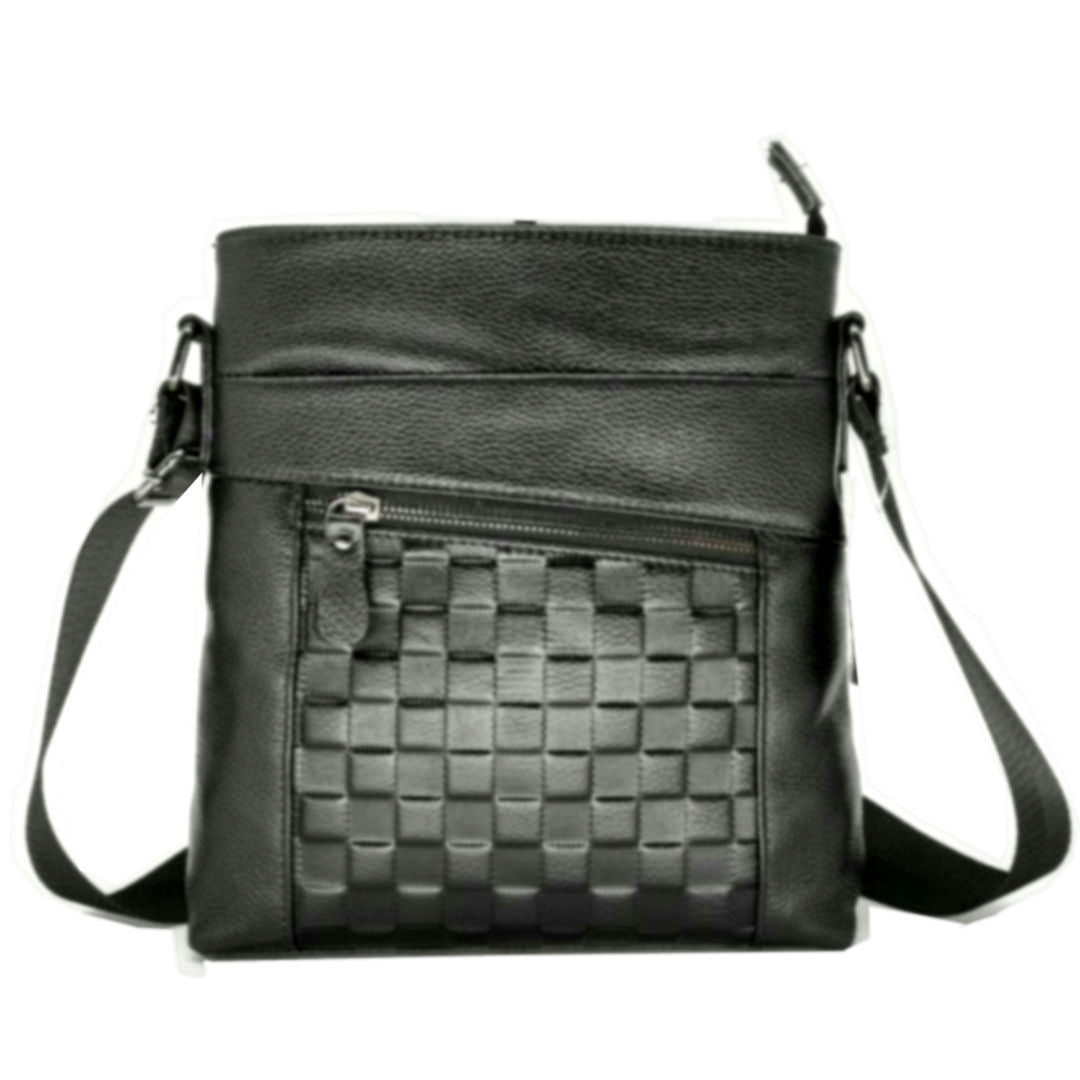 Men's Shoulder Bag Cowhide Wear-resistant Casual Fashion Male Crossbody Bag 
