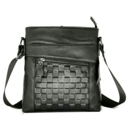Men's Shoulder Bag Cowhide Wear-resistant Casual Fashion Male Crossbody Bag 