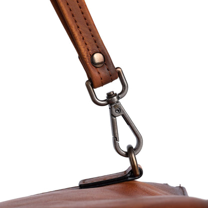 Men's Clutch Bag Genuine Cowhide Leather Retro Casual Men's Handbag 