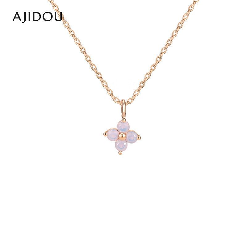 AJIDOU花卉ネックレス女性新型気質優雅鎖骨チェーン