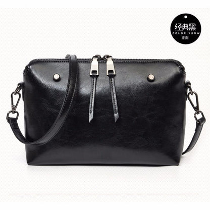 Bag Women Genuine Leather Fashion Simple Crossbody Bag Square Bag Shoulder Bag.Pochette