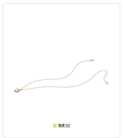 AJIDOU落日コレクターシリーズのおしゃれな貝殻ネックレス
