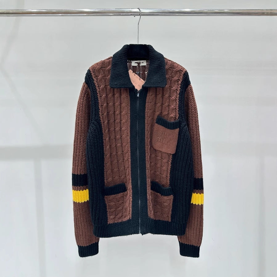 MIUMIU長袖ニット セーターカジュアル   おしゃれ上着 SY0634