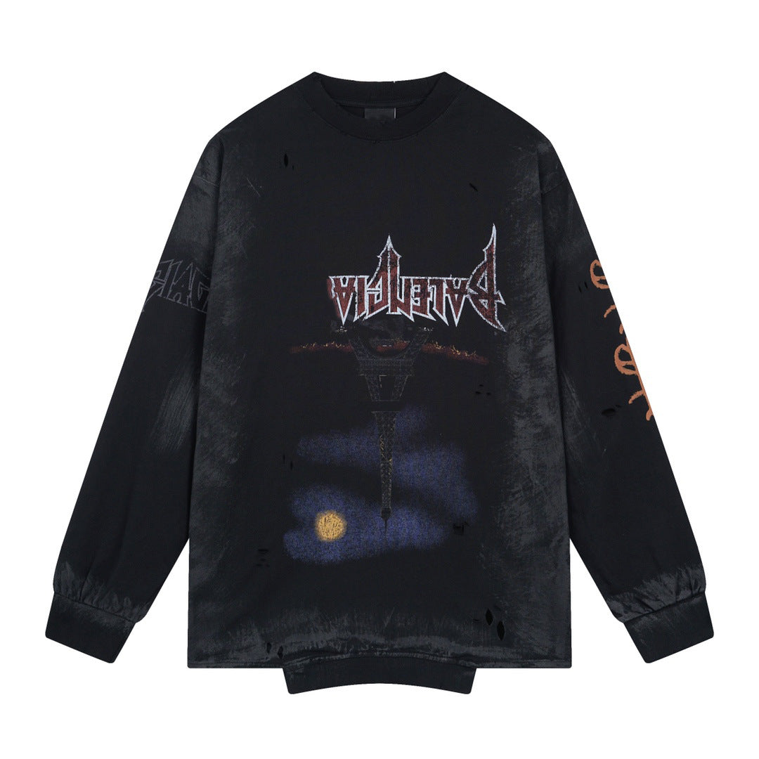 BLファッション長袖tシャツ おしゃれ上着 クールカジュアル ロングtシャツSY0937