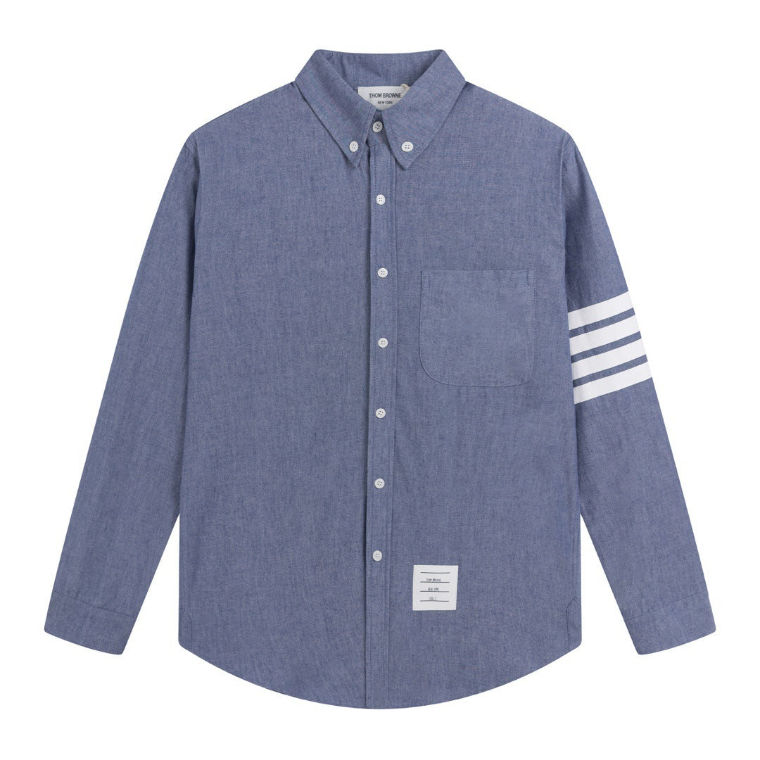 TBファッション長袖 シャツ  カジュアル   おしゃれ上着 SY0783