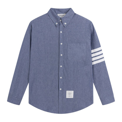 TBファッション長袖 シャツ  カジュアル   おしゃれ上着 SY0783