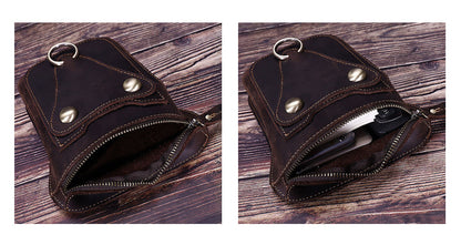 Men's Shoulder Bag Cowhide Genuine Leather Retro Fashion Casual Men's Crossbody Bag 