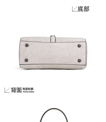 Genuine leather women's bag Crocodile pattern handbag Fashion large capacity shoulder bag Retro Handbag that goes with anything. Bag