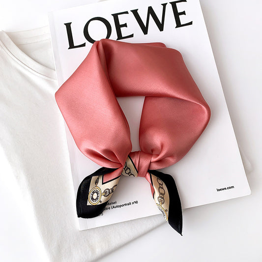 Silk scarf print pattern neckerchief fashion cashew nut flower temperament scarf