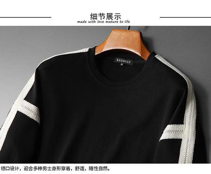 メンズファッション長袖tシャツ おしゃれ上着 クールカジュアル ロングtシャツ プルオーバー  SY0063