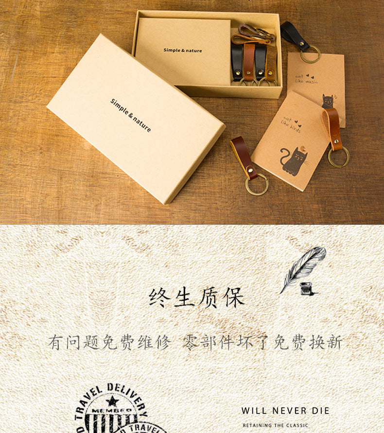Men's wallet, genuine cowhide leather, key chain, coin purse, zipper, multi-function, large capacity, card bag for men 