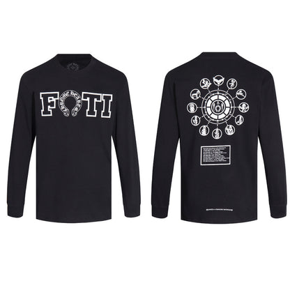 ファッション長袖Tシャツ おしゃれクールカジュアル 上着 SY1336