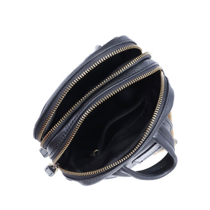 Men's Bust Bag Made of Genuine Cowhide Leather Luxury Casual Fashion Men's Shoulder Bag Crossbody Bag 