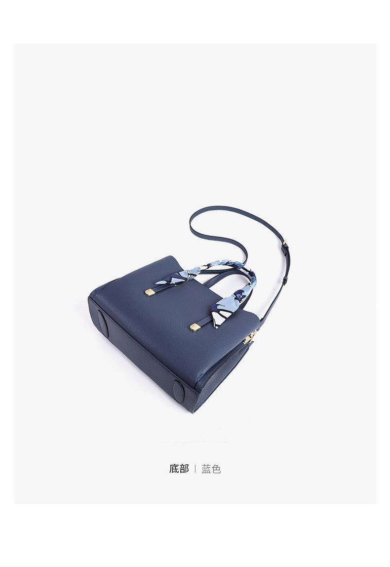 Women's Handbag Luxury Genuine Leather Shoulder Bag Fashion Elegant Temperament Handbag that goes with anything. Bag