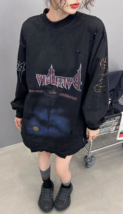 BLファッション長袖tシャツ おしゃれ上着 クールカジュアル ロングtシャツSY0937