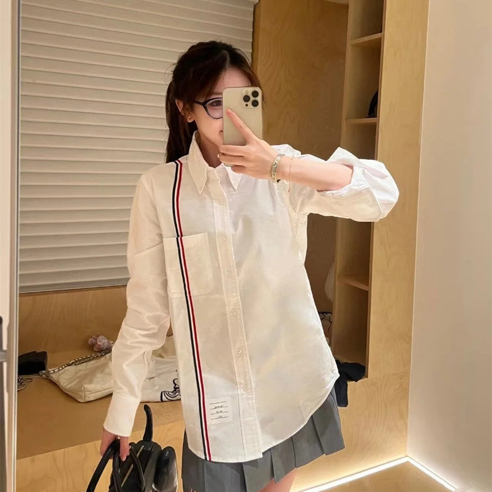 TBファッション長袖 シャツ  カジュアル   おしゃれ上着 SY0753