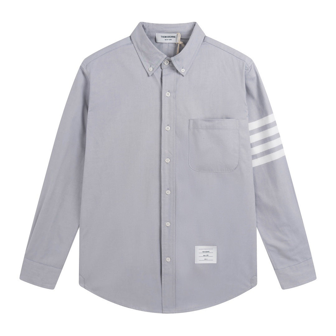 TBファッション長袖 シャツ  カジュアル   おしゃれ上着 SY0786