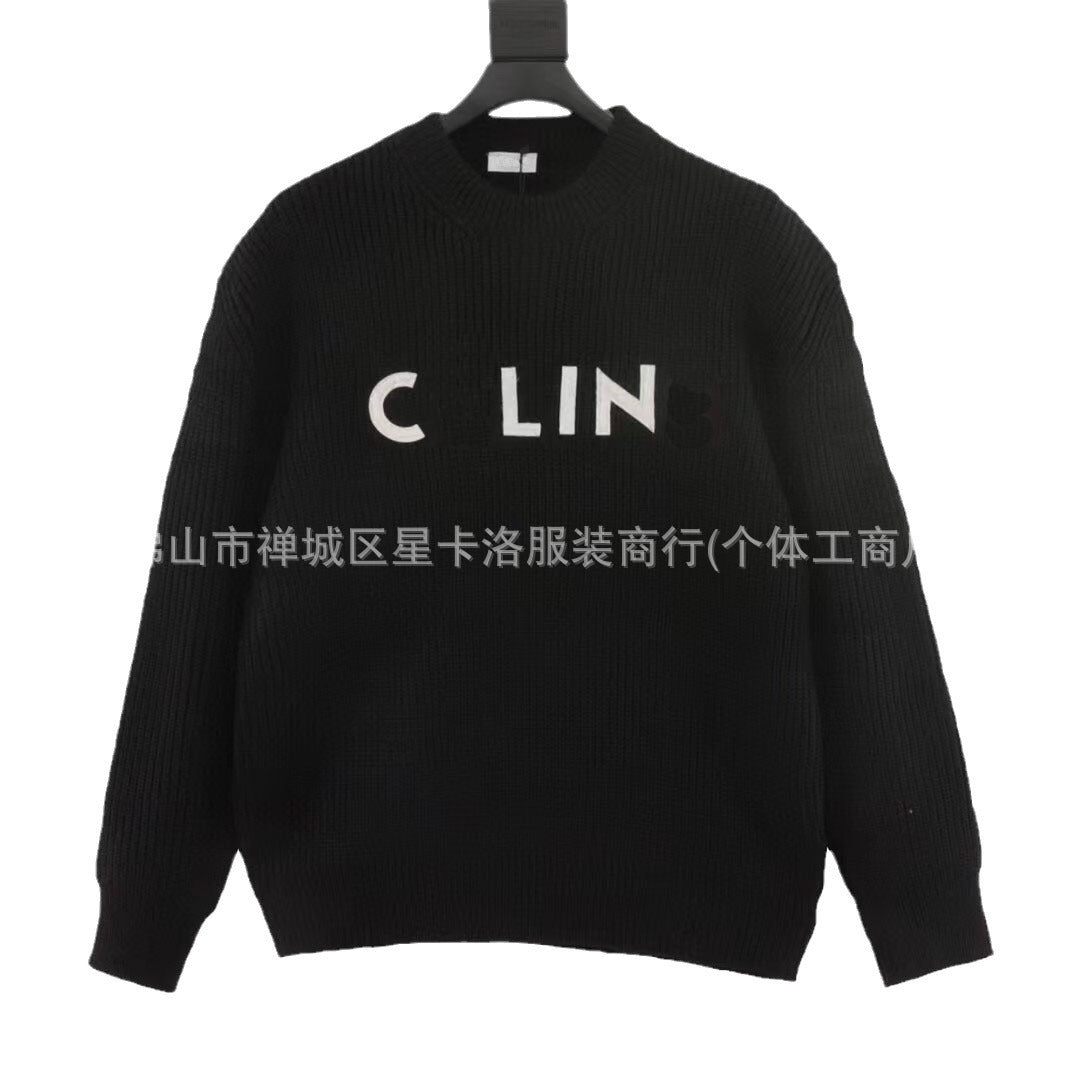 CLファッション長袖ニットセーター おしゃれクールカジュアル 上着 SY1125