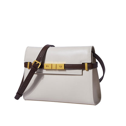 Women's Bag Genuine Leather Bag Single Crossbody Bag Fashion Luxury Elegant Commuting Shoulder Bag.Pochette