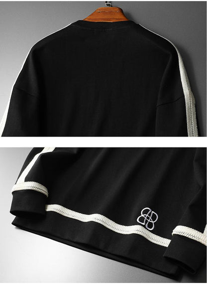 メンズファッション長袖tシャツ おしゃれ上着 クールカジュアル ロングtシャツ プルオーバー  SY0063