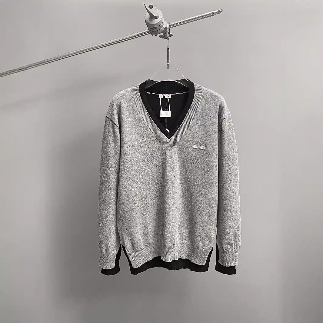 MIUMIU長袖 セーターカジュアル   おしゃれ上着 SY0649