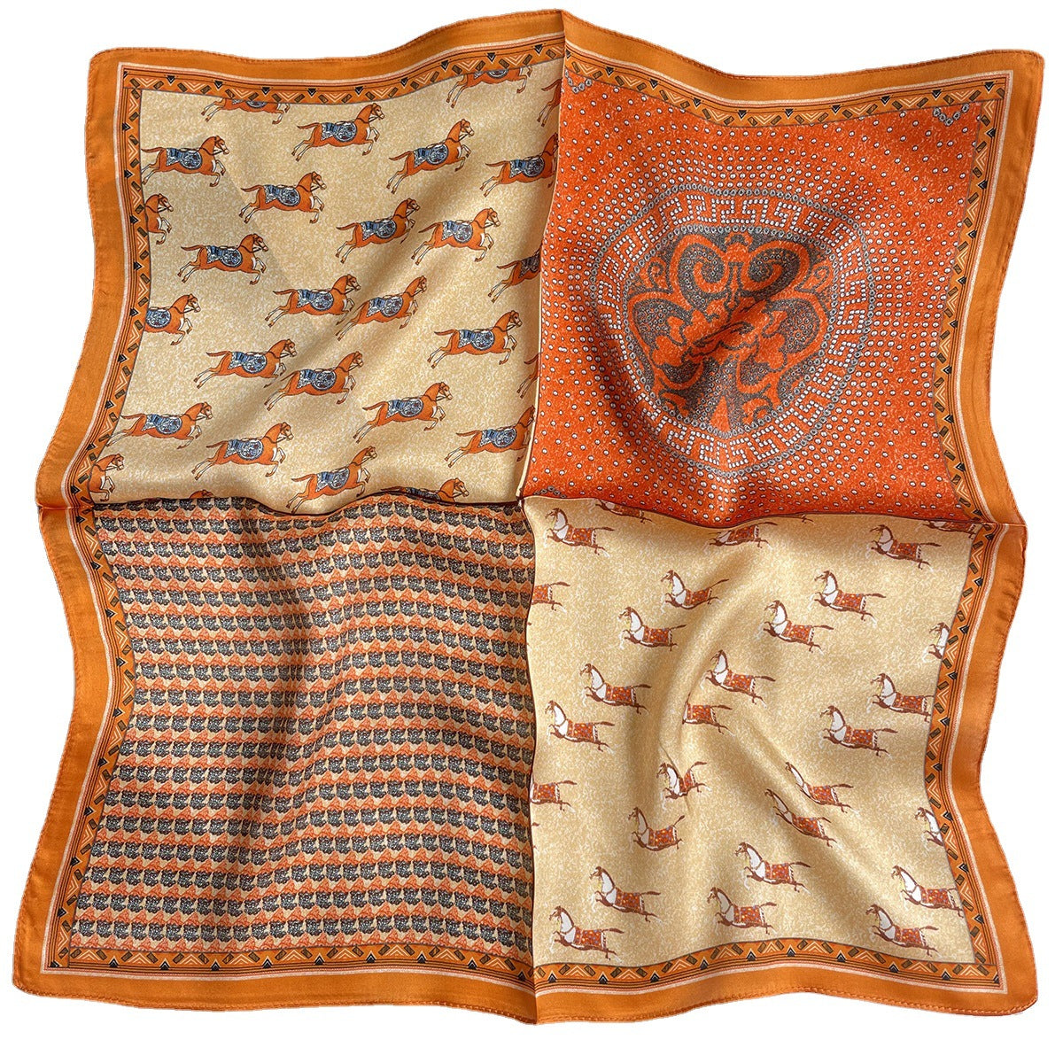 Silk scarf high quality fashion sunscreen scarf elegant temperament scarf