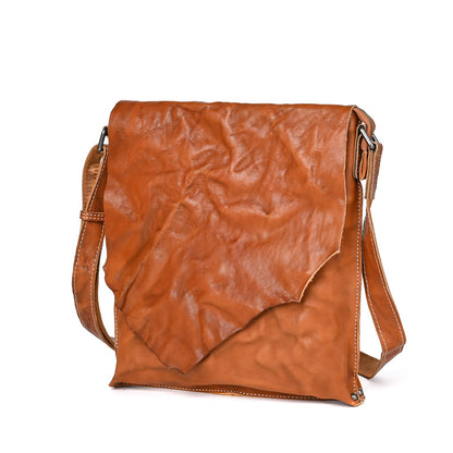Men's Shoulder Bag Genuine Cowhide Leather Fashion Crossbody Bag for Men 