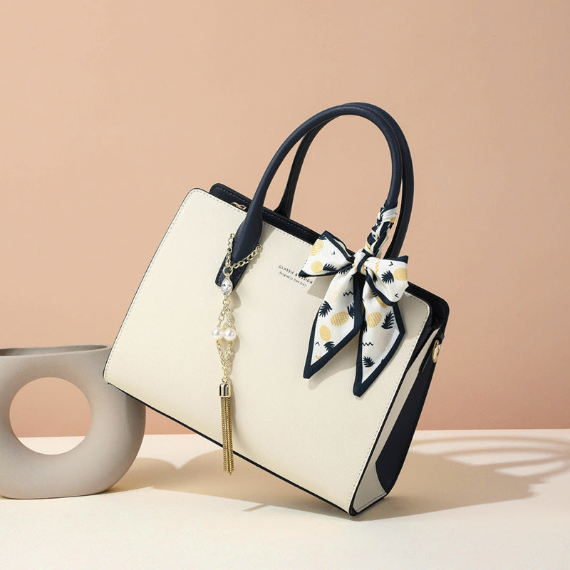 Women's bag handbag genuine leather crossbody bag high quality large capacity simple elegant shoulder bag.Pochette