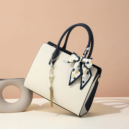 Women's bag handbag genuine leather crossbody bag high quality large capacity simple elegant shoulder bag.Pochette