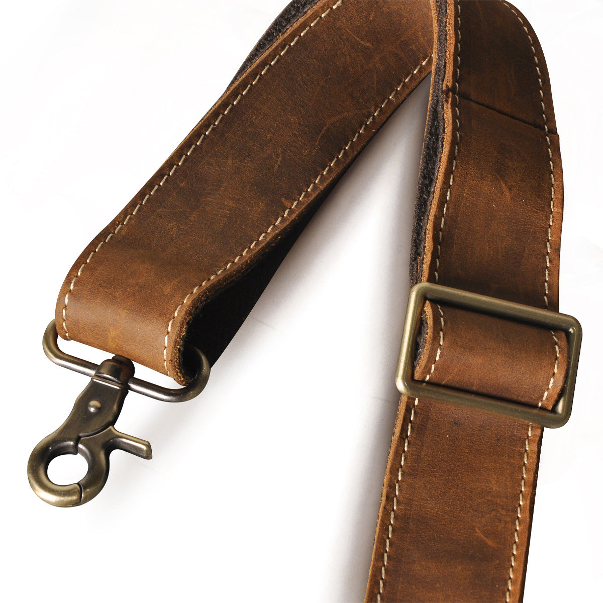 Men's bust bag Genuine cowhide leather outdoor multipurpose crossbody bag for men 