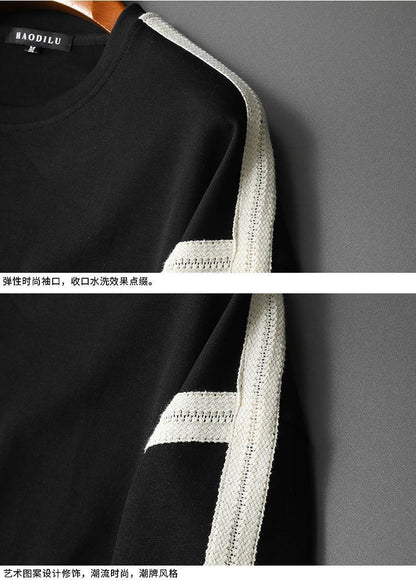 メンズファッション長袖tシャツ おしゃれ上着 クールカジュアル ロングtシャツ プルオーバー  SY0063