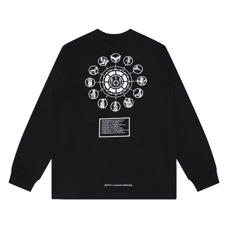 ファッション長袖Tシャツ おしゃれクールカジュアル 上着 SY1336