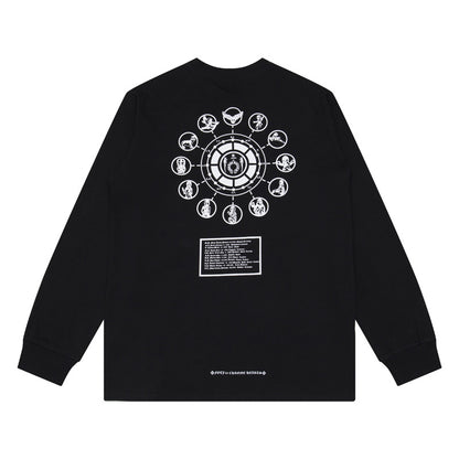 ファッション長袖Tシャツ おしゃれクールカジュアル 上着 SY1336