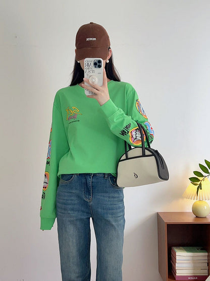 ファッション長袖tシャツ おしゃれクールカジュアル 上着  SY1009